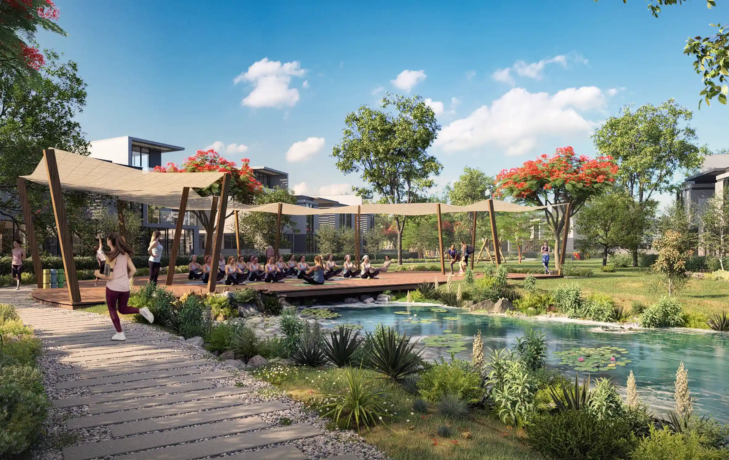 1730107272.06) Outdoor Yoga Court Damac Suncity